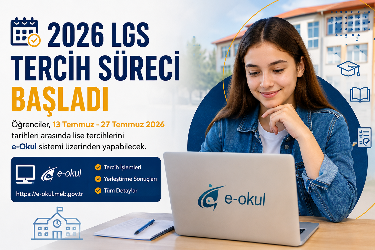 LGS Tercih Süreci Başladı! 2026 LGS Tercih Tarihleri ve Tercih İşlemleri