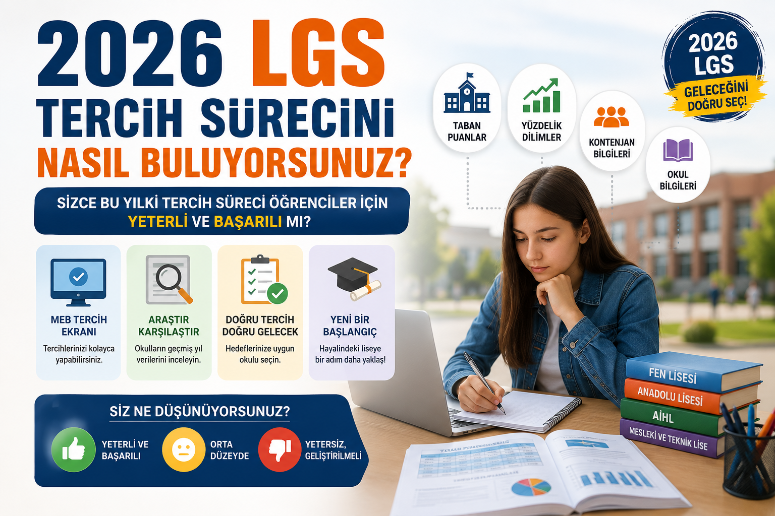 2026 LGS Tercih Sürecini Nasıl Buluyorsunuz?