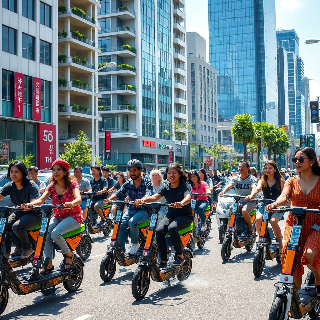 Elektrikli Scooter Şehir Trafiğini Nasıl Değiştirdi?